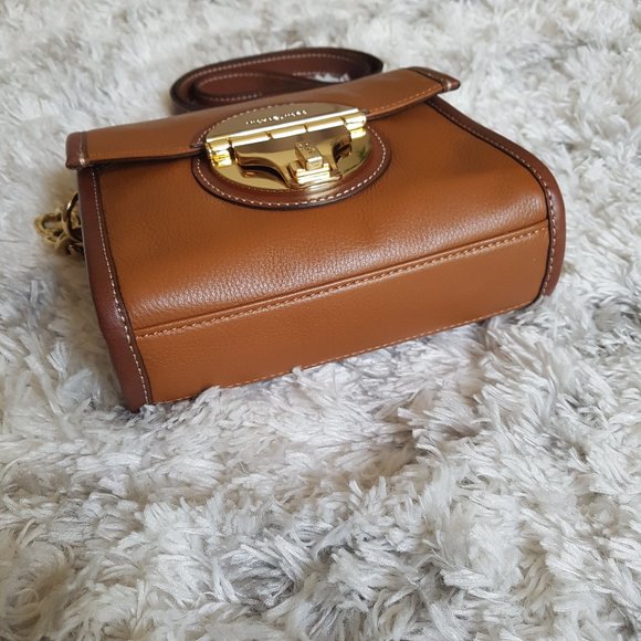 Michael Kors Brown Leather Crossbody Bag (NWOT) - Picture 7 of 14